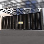 design rel pagar oleh cahaya cemerlang semesta