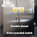 dunkin donut kubikal-qubical door diproduksi oleh cahaya cemerlang semesta