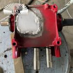 PENGELASAN BLOK MESIN BAHAN BABET OLEH CAHAYA CEMERLANG SEMESTA