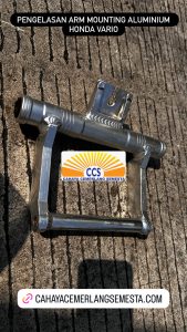 modifikasi pengelasan arm motor honda vario aluminium – cahaya cemerlang semesta