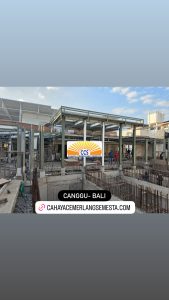 vip entrance beam construction